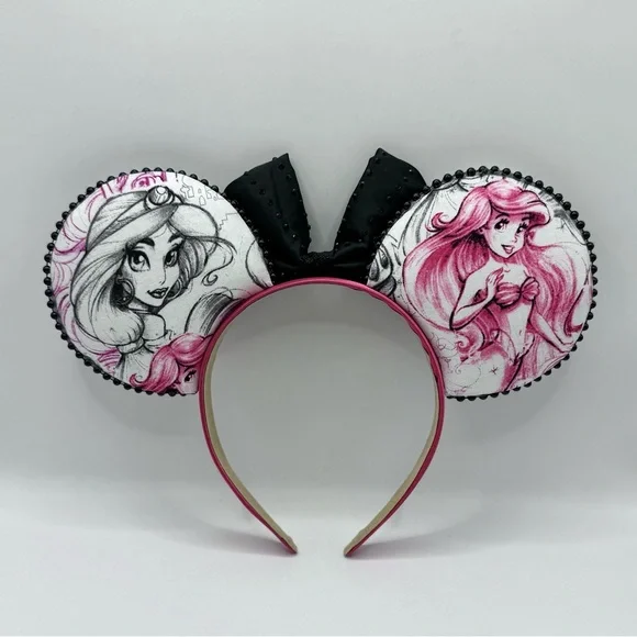 Disney Princess Hand Crafted Minnie Ears - Picture 3 of 3